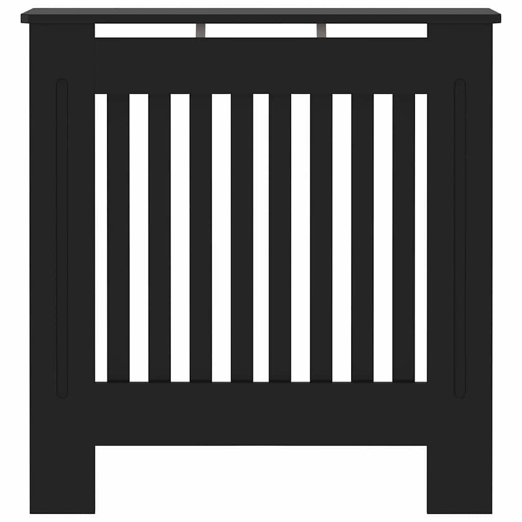 vidaXL Heizkörperabdeckung Schwarz 78 x 19 x 81,5 cm Holzwerkstoff