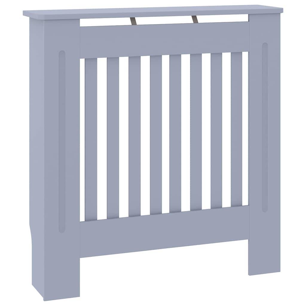vidaXL Heizkörperabdeckung Grau 78 x 19 x 81,5 cm Holzwerkstoff