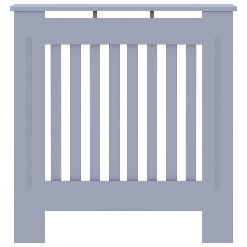 vidaXL Heizkörperabdeckung Grau 78 x 19 x 81,5 cm Holzwerkstoff