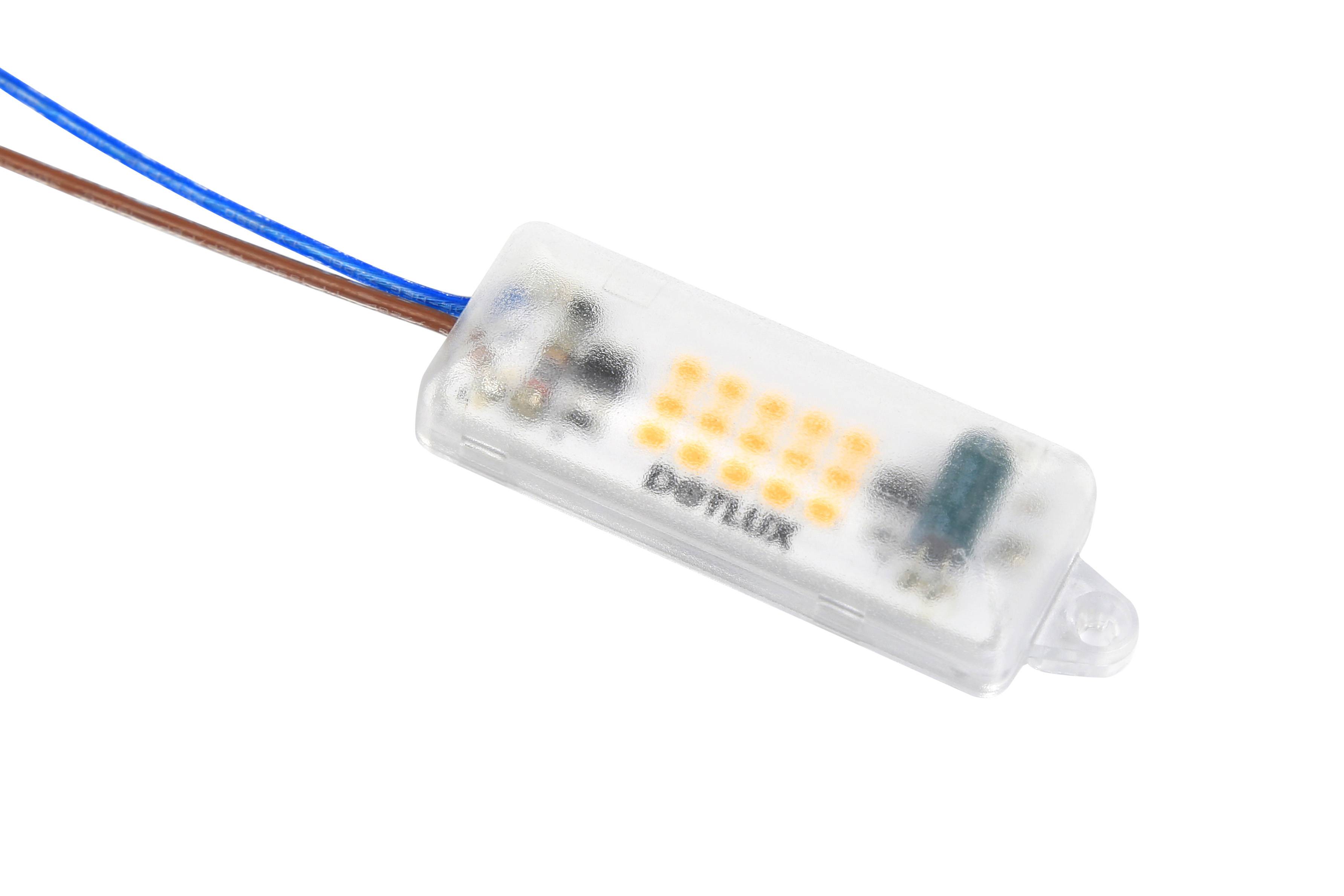 DOTL Umrüstmodul QUICK-FIXpico LED AC/DC 240V 1,5W 190lm 4000K LBH=75x25x20 Techn.Licht/Wohnraum