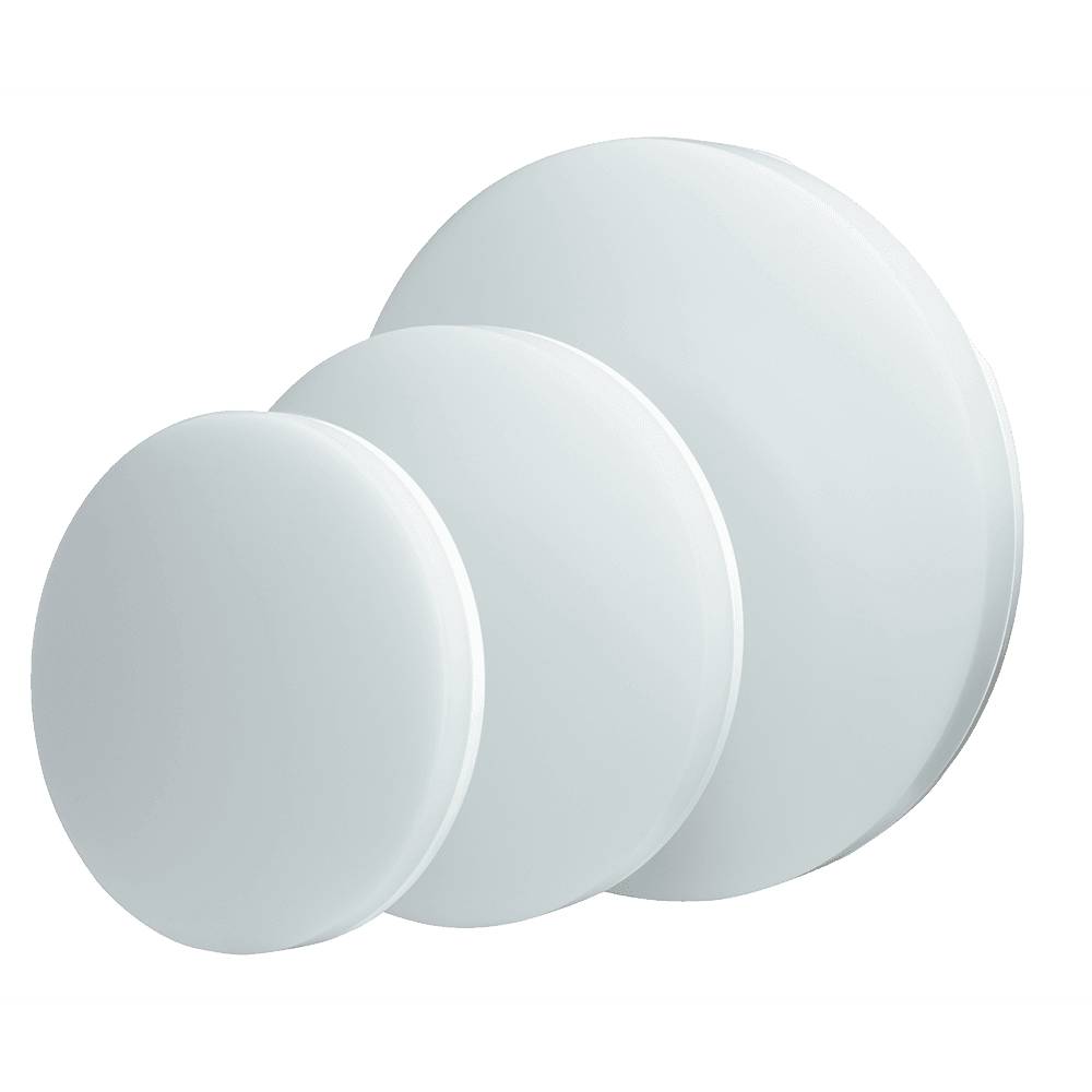 DOTLUX LED-Aufbauleuchte SURFACEsensor-exit Ø300x62 25W 3000/4000/5700K COLORselect weiß