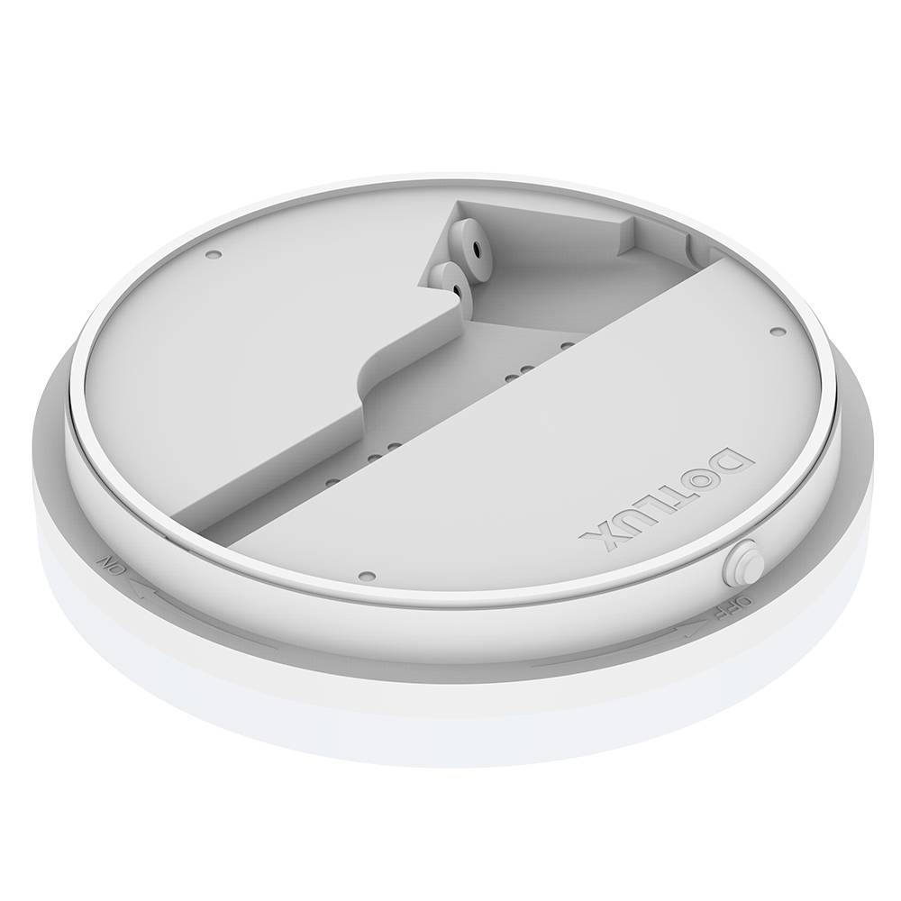 DOTLUX LED-Aufbauleuchte SURFACEsensor-exit Ø300x62 25W 3000/4000/5700K COLORselect weiß