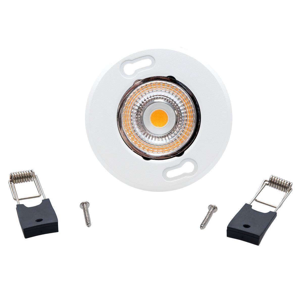 DOTLUX LED-Einbauleuchte MULTISCREWplus 6W 3000K IP65 dimmbar