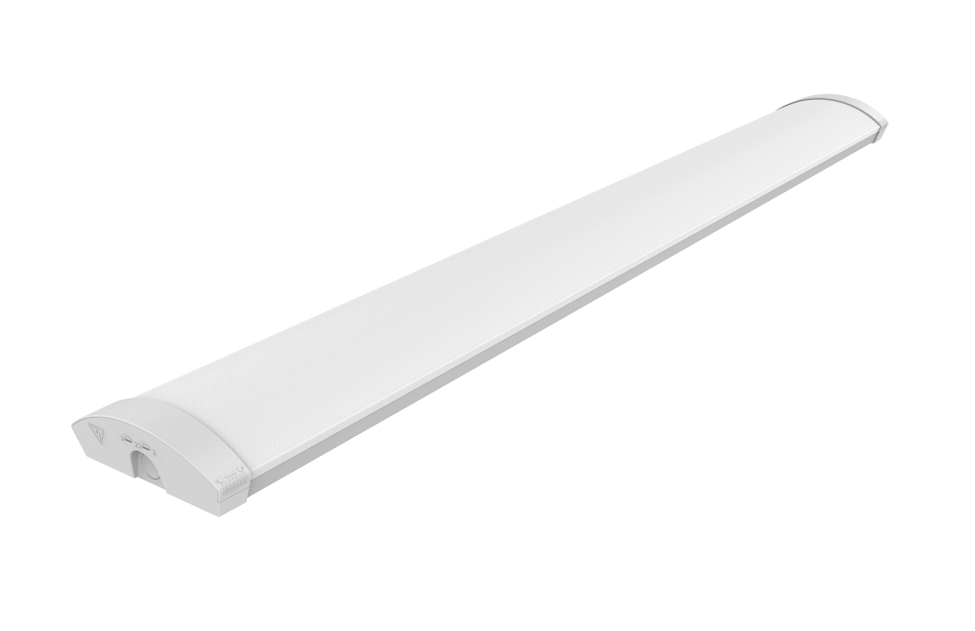 DOTLUX LED-Anbauleuchte SOFTEDGE 26W/33W/40W/47W COLORselect POWERselect IP44 1500mm