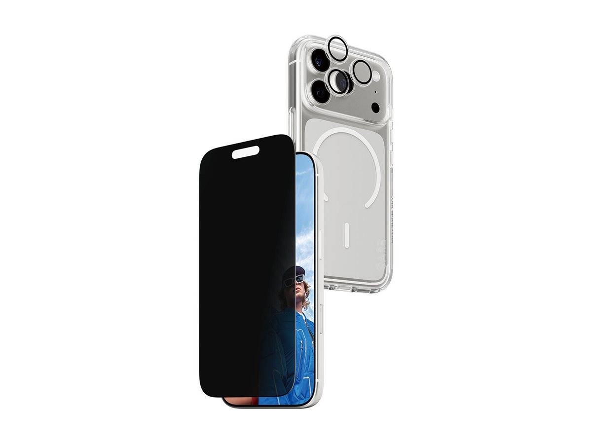 CARE by Schutzglass Flagship Privacy 3-in-1-Hülle + Sichtschutzglas Linse iPhone 17 Pro