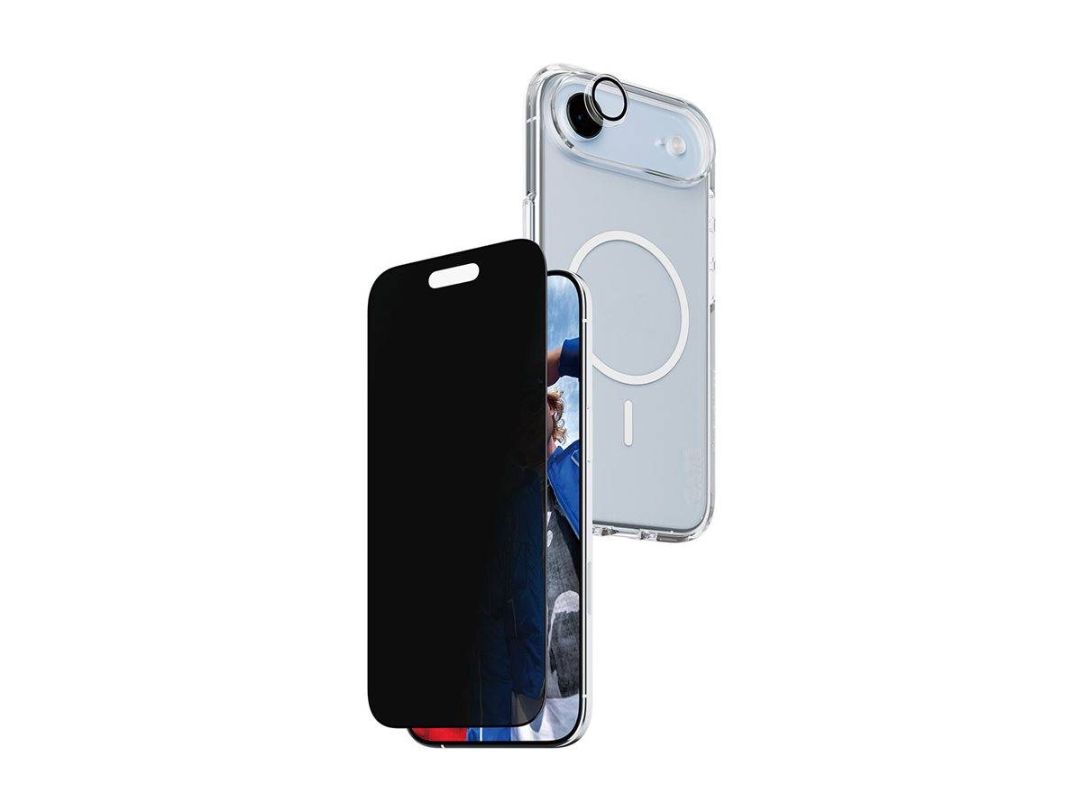 CARE by Schutzglass Flagship Privacy 3-in-1-Hülle + Sichtschutzglas Linse iPhone Air
