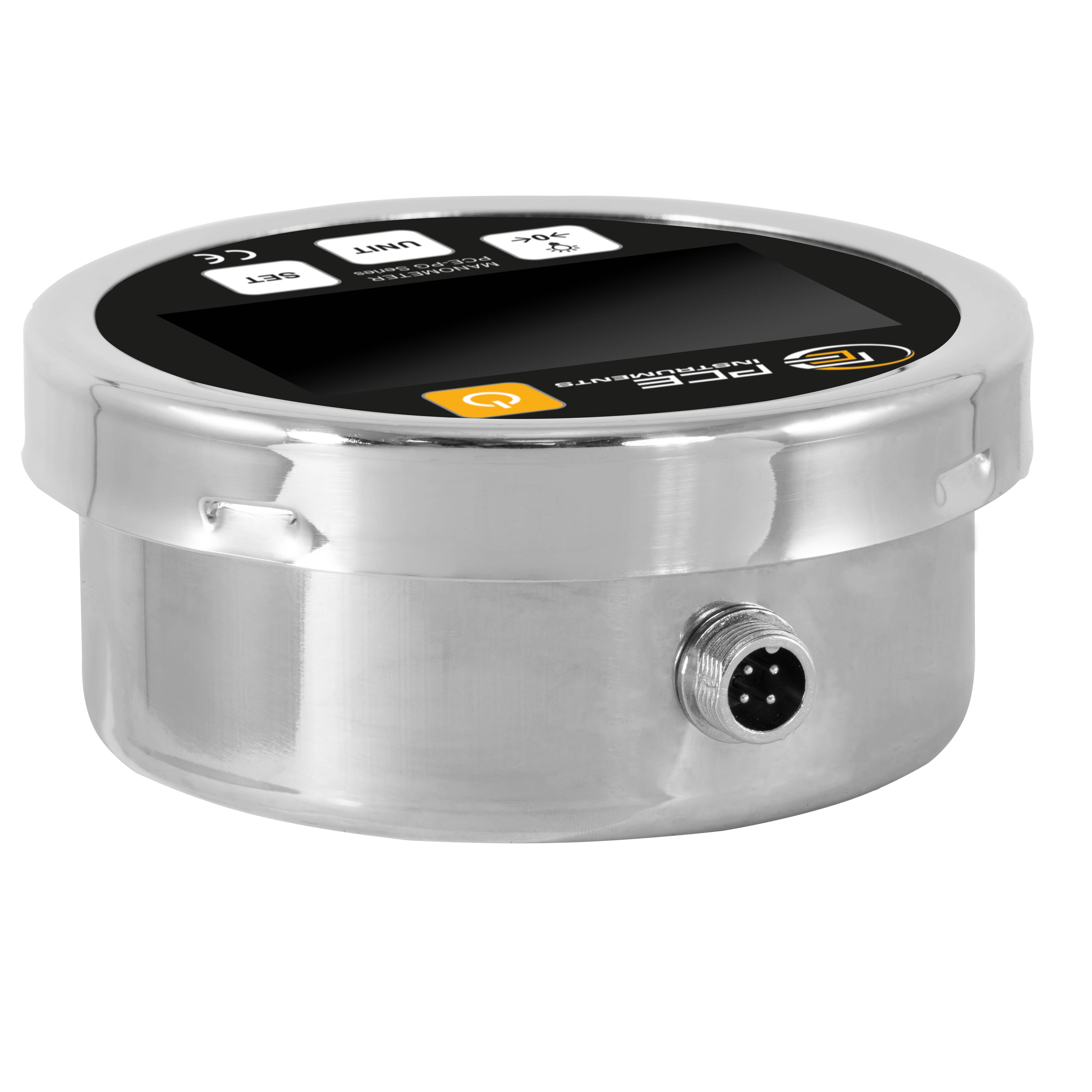 PCE Instruments digitales Druckmessgerät PCE-PG 16 |Messbereich -0,88 ... +16 bar |Genauigkeit 0,1 % FS. |M20 x 1,5 mm