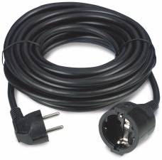 REV Schutzkontakt-Verlängerung 5 m, schwarz