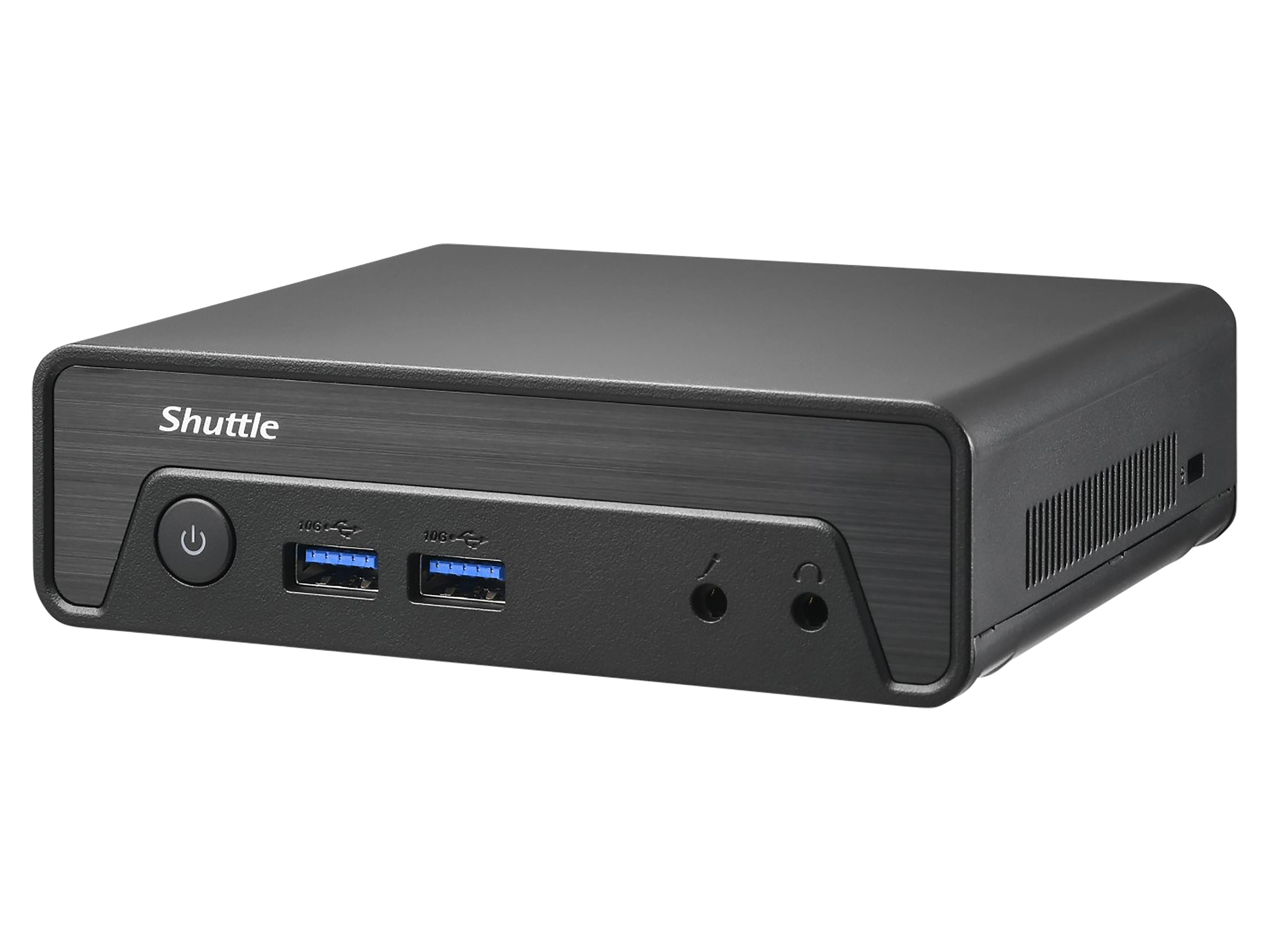 SHUTTLE Mini-PC INTEL N100, 16 GB DDR4, 500 GB M.2 SSD NVME