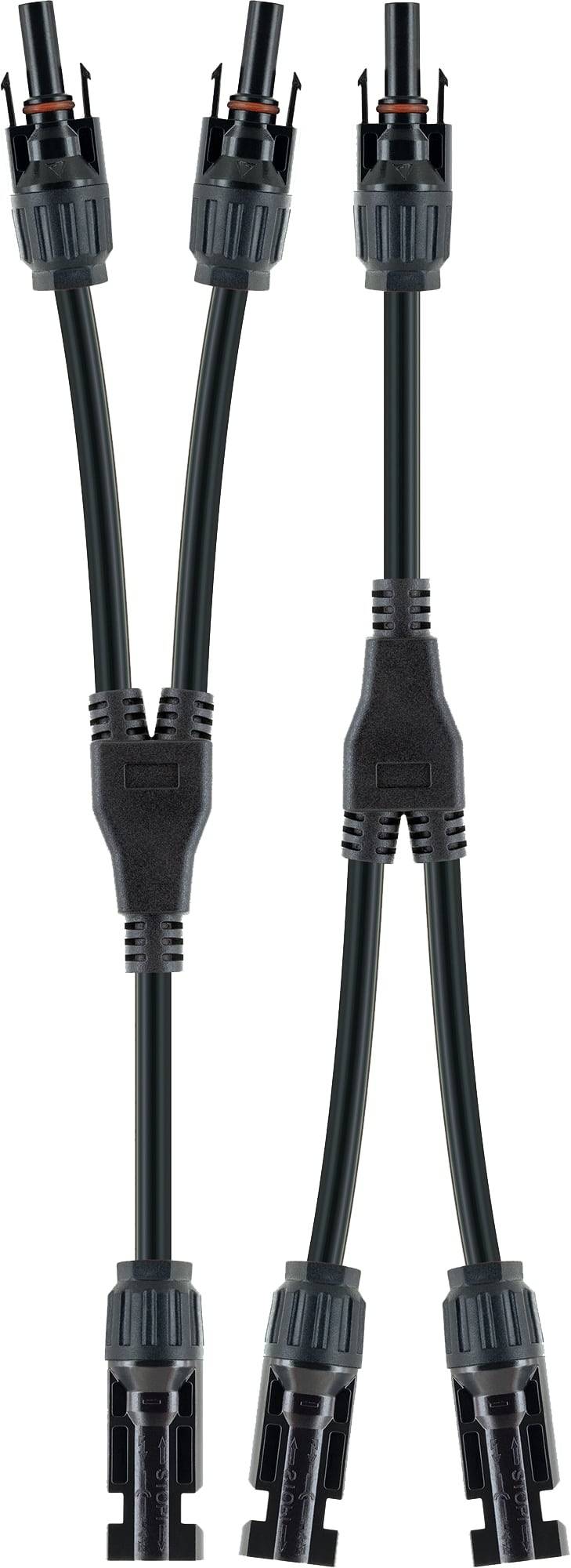 SCHWAIGER Solar Verteiler/Kabeladapter 2in1, SOMC4212, 20 cm