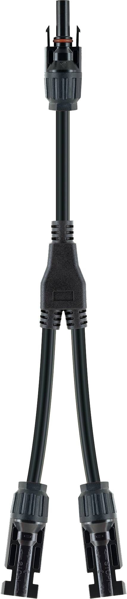 SCHWAIGER Solar Verteiler/Kabeladapter 2in1, SOMC4212, 20 cm