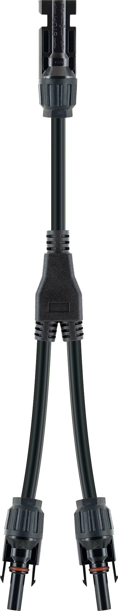 SCHWAIGER Solar Verteiler/Kabeladapter 2in1, SOMC4212, 20 cm