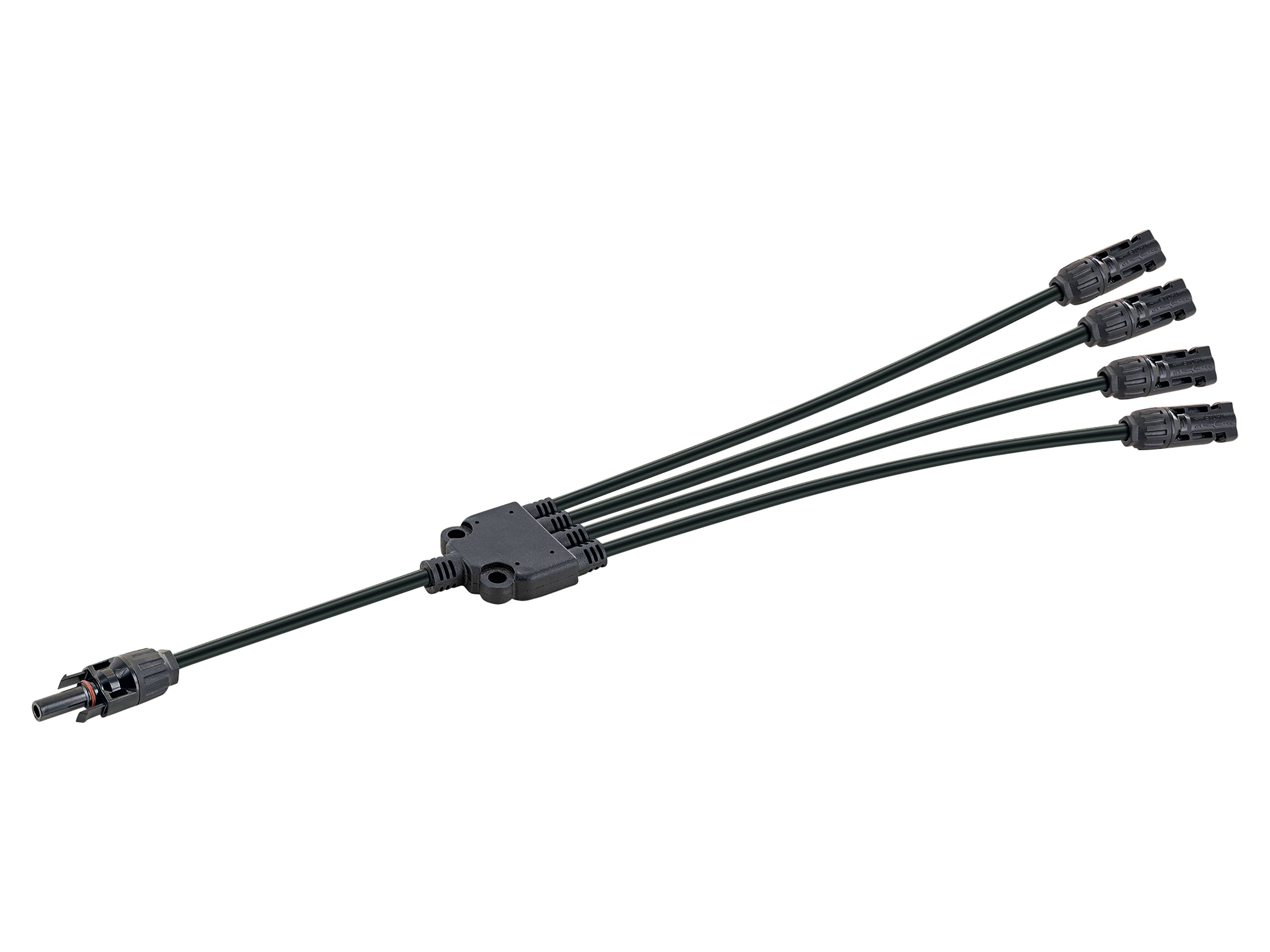 SCHWAIGER Solar Verteiler/Kabeladapter 4in1, SOMC4214, 35 cm