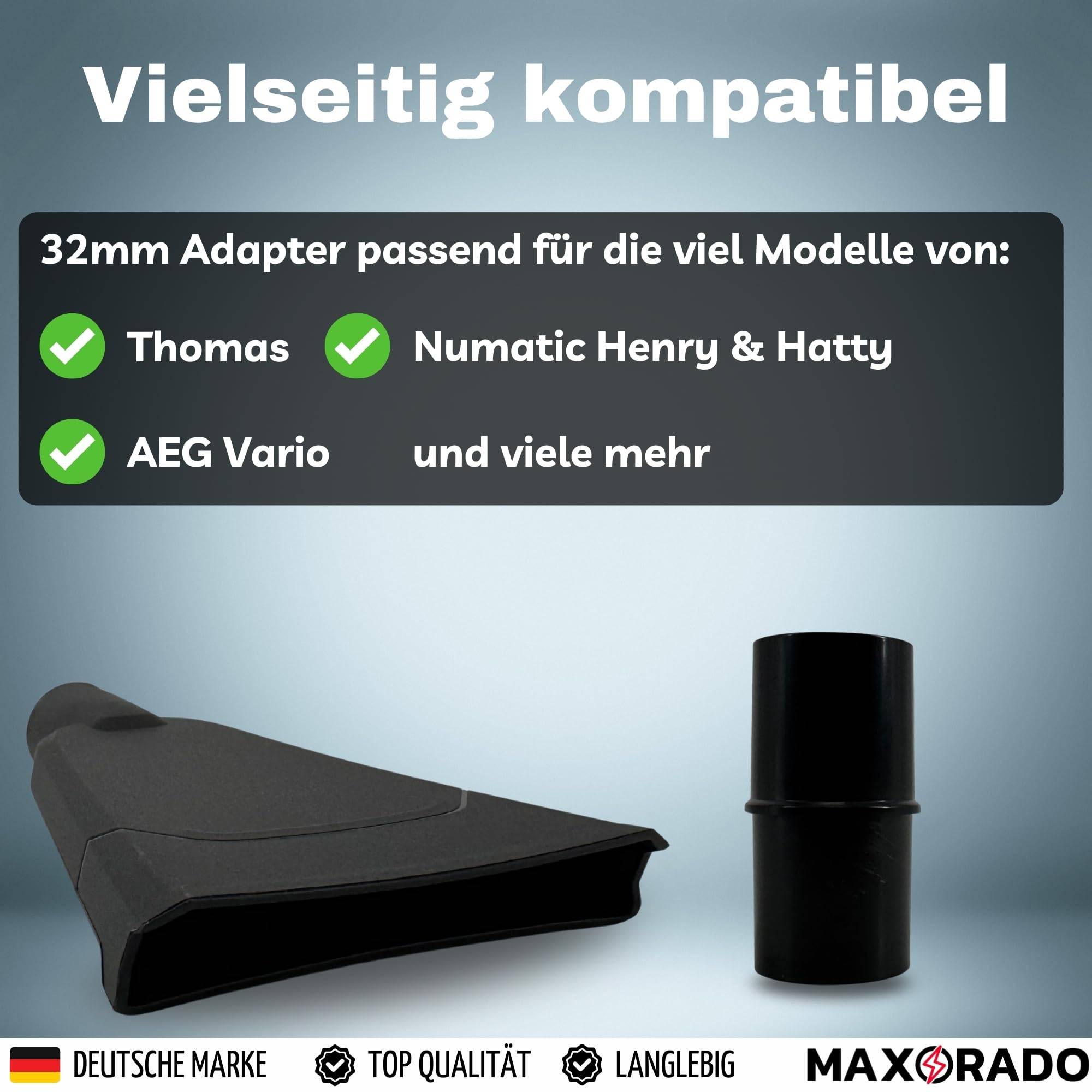 Autodüse Polsterdüse kompatibel mit Nilfisk Multi II 22L INOX Wap Alto Attix