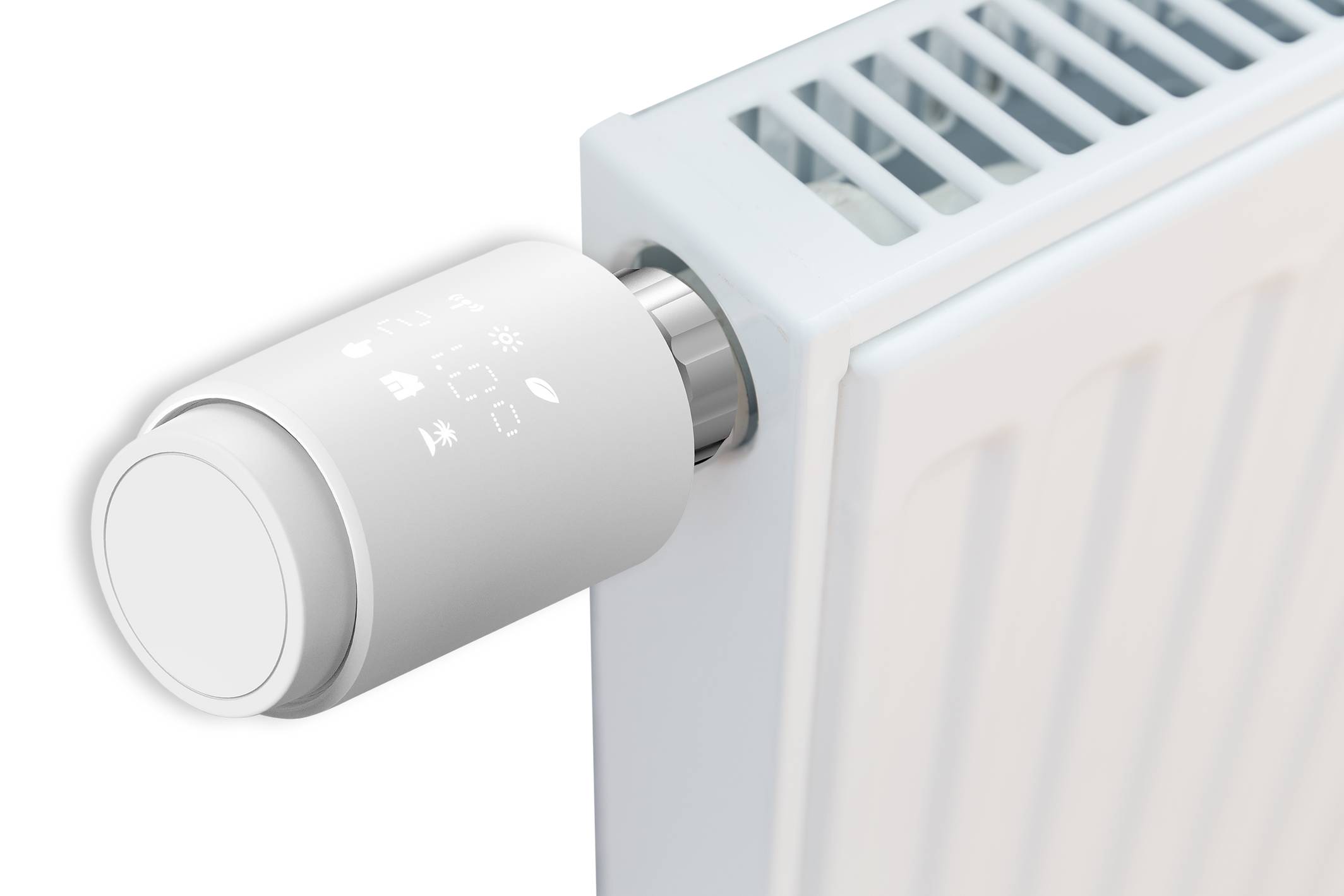 4 St.Smart WiFi-Thermostat Heizkörperthermostat Tuya-App, Alexa & Google Olympia HT-02Y