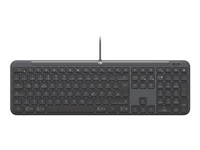 Logitech USB Keyboard K620 Slim graphite Eingabe / Ausgabe Mäuse & Tastaturen