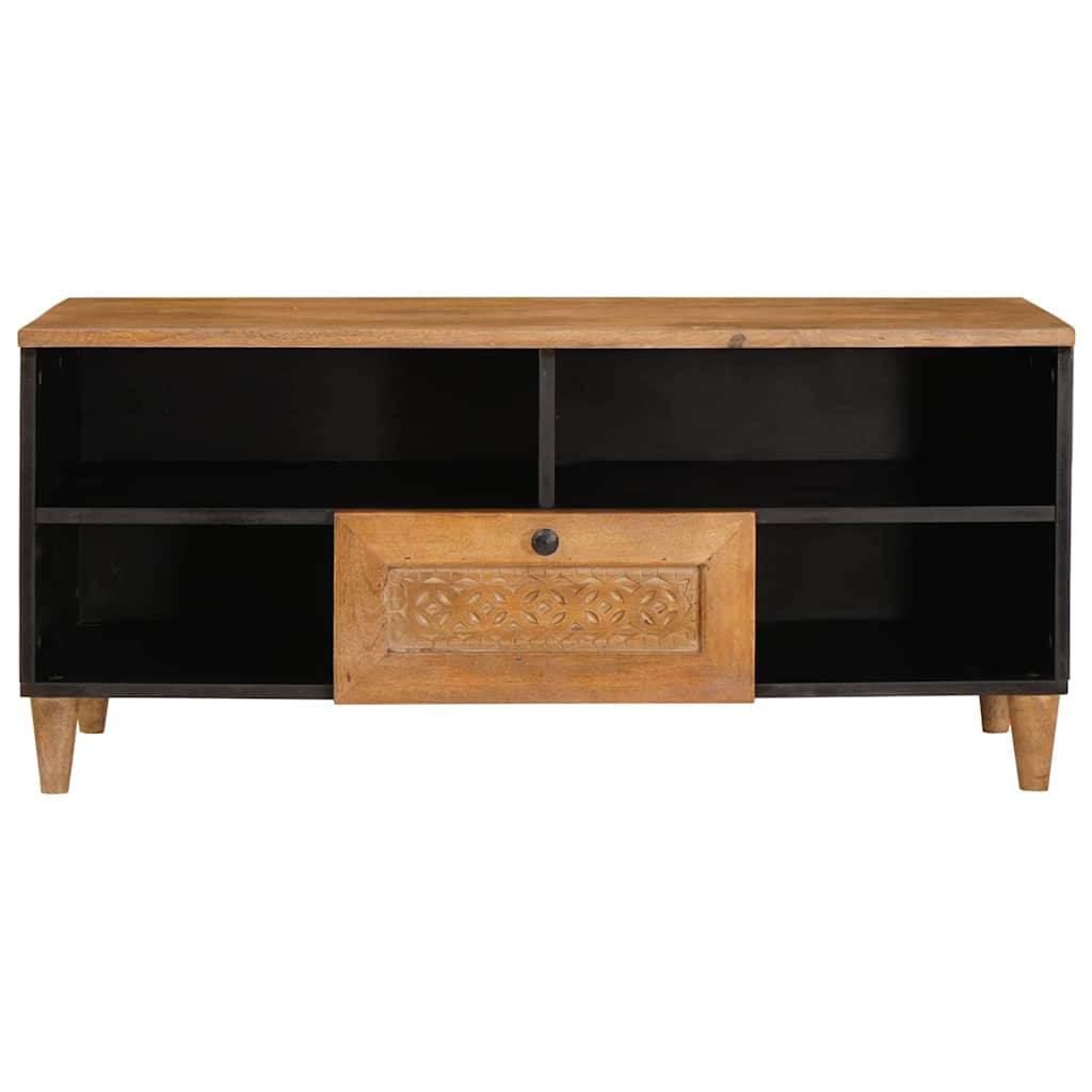 vidaXL TV-Schränk mit Schubladen 100 x 33 x 46 cm Massivholz Mango