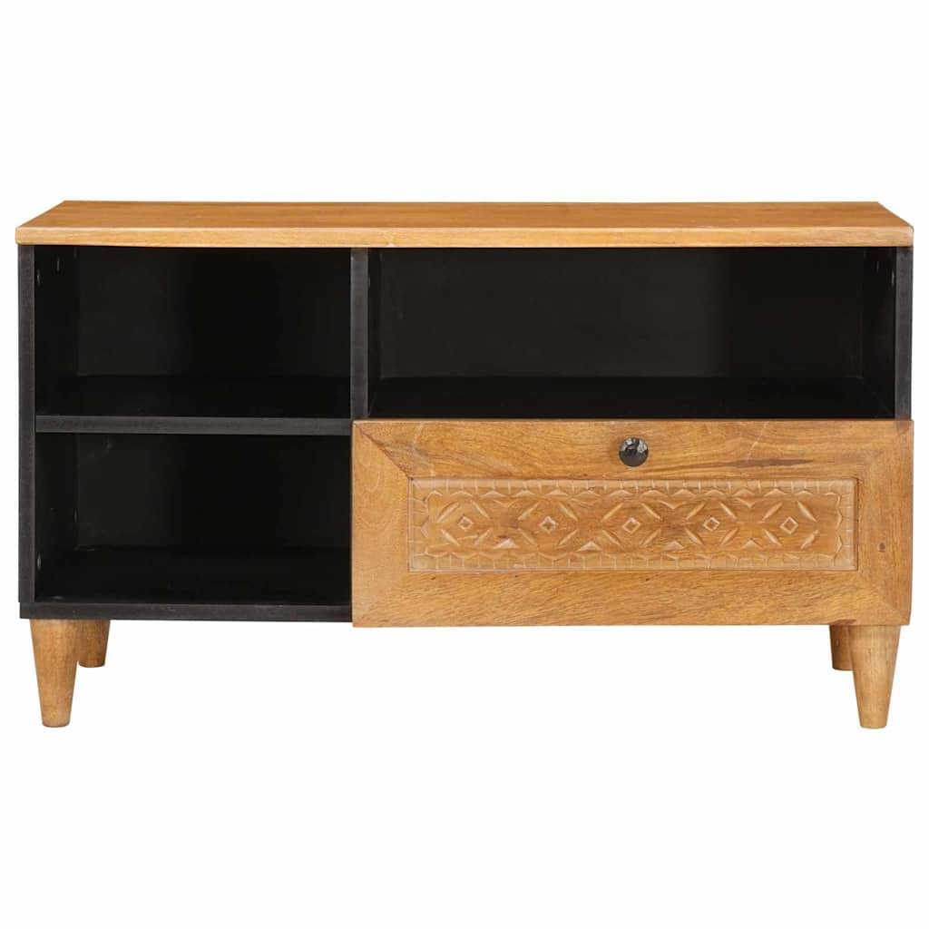 vidaXL TV-Schränk mit Schubladen 80 x 33 x 46 cm Massivholz Mango