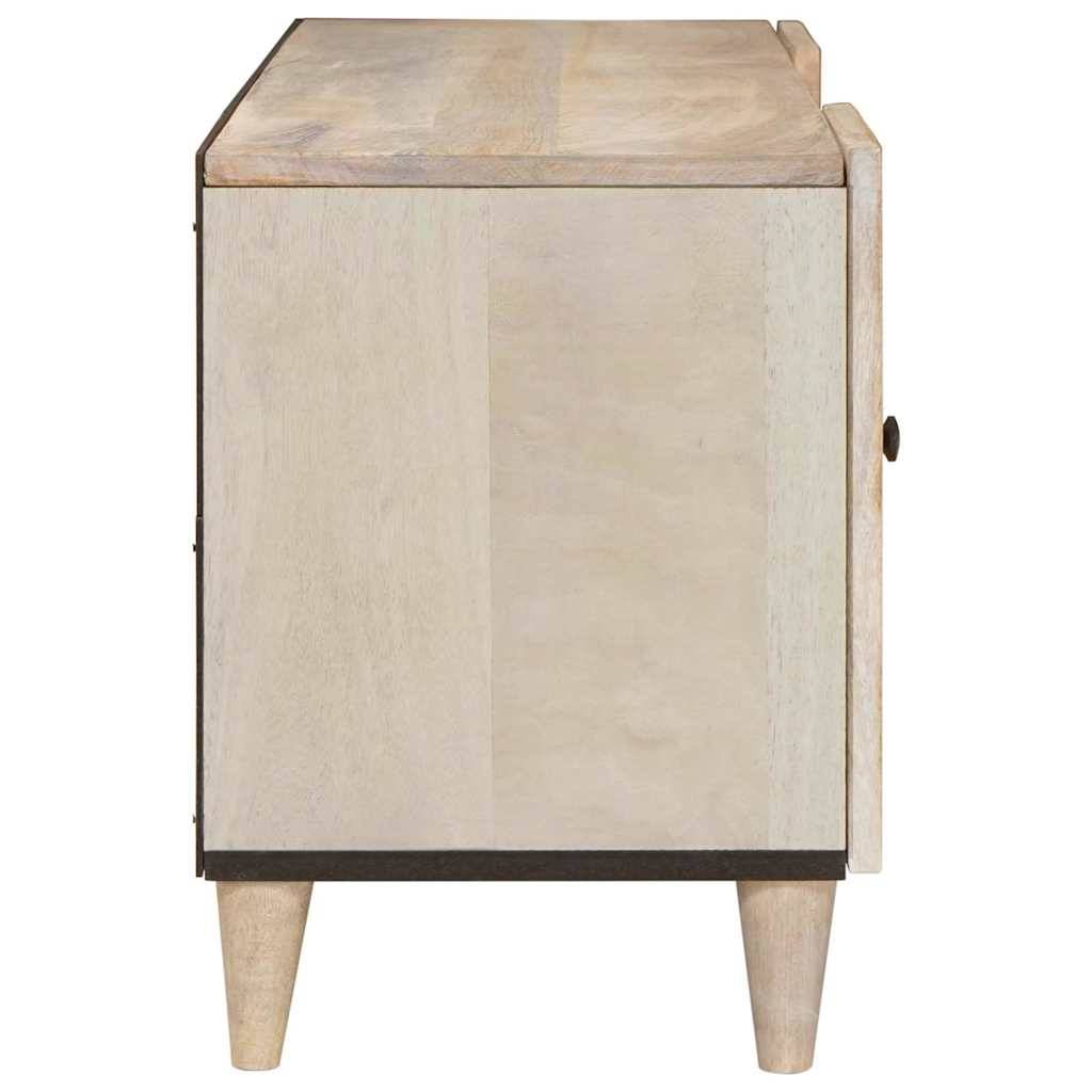 vidaXL TV-Einheiten mit Regal Weiß 105 x 33 x 46 cm Holzwerkstoff