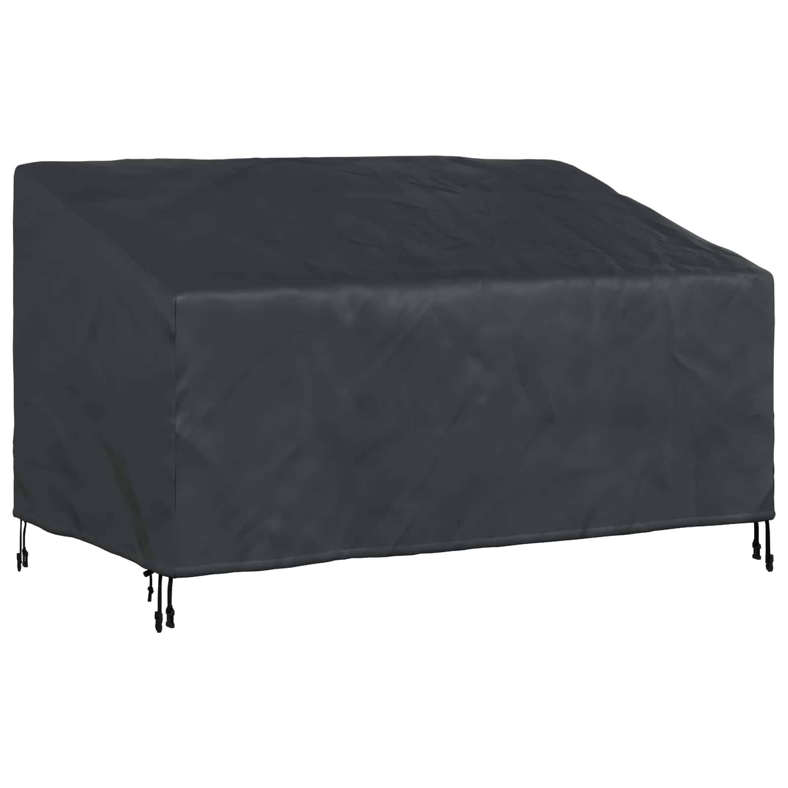 vidaXL Abdeckung für Gartenbank 160 x 100 x 61 / 89 cm 210D Oxford Stoff
