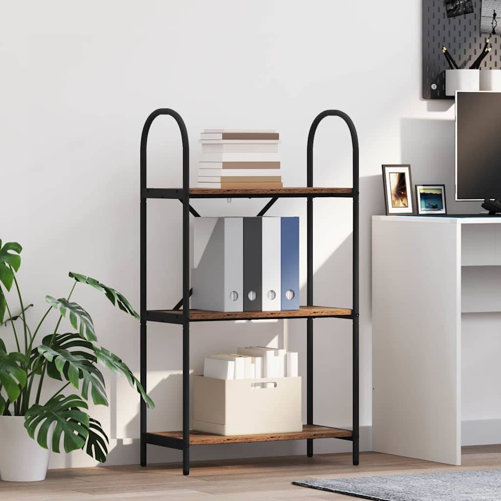 vidaXL Bücherregal Altholz 60 x 30 x 109 cm Holzwerkstoff