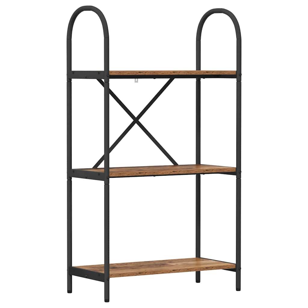 vidaXL Bücherregal Altholz 60 x 30 x 109 cm Holzwerkstoff