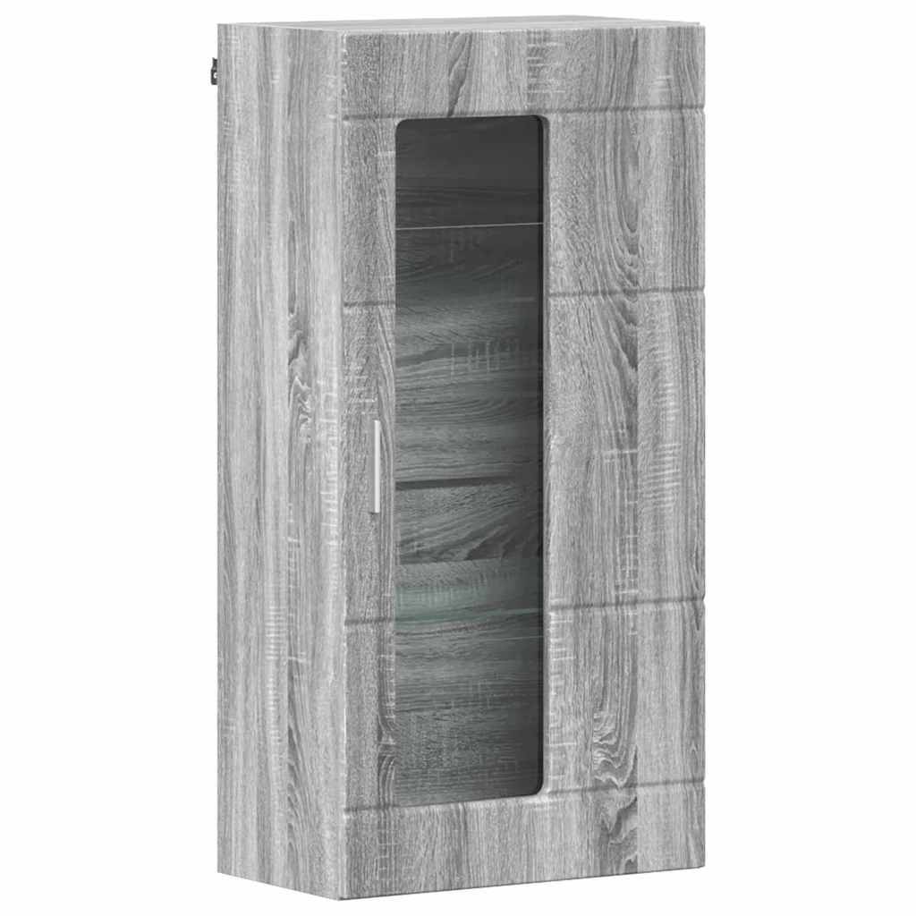 vidaXL Holzschrank Graues Sonoma 50 x 29 x 100 cm Holzwerkstoff