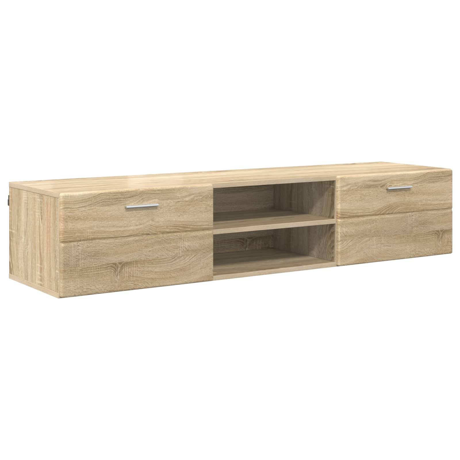 vidaXL Holzschrank Sonoma-Eiche 150 x 39 x 30 cm Holzwerkstoff