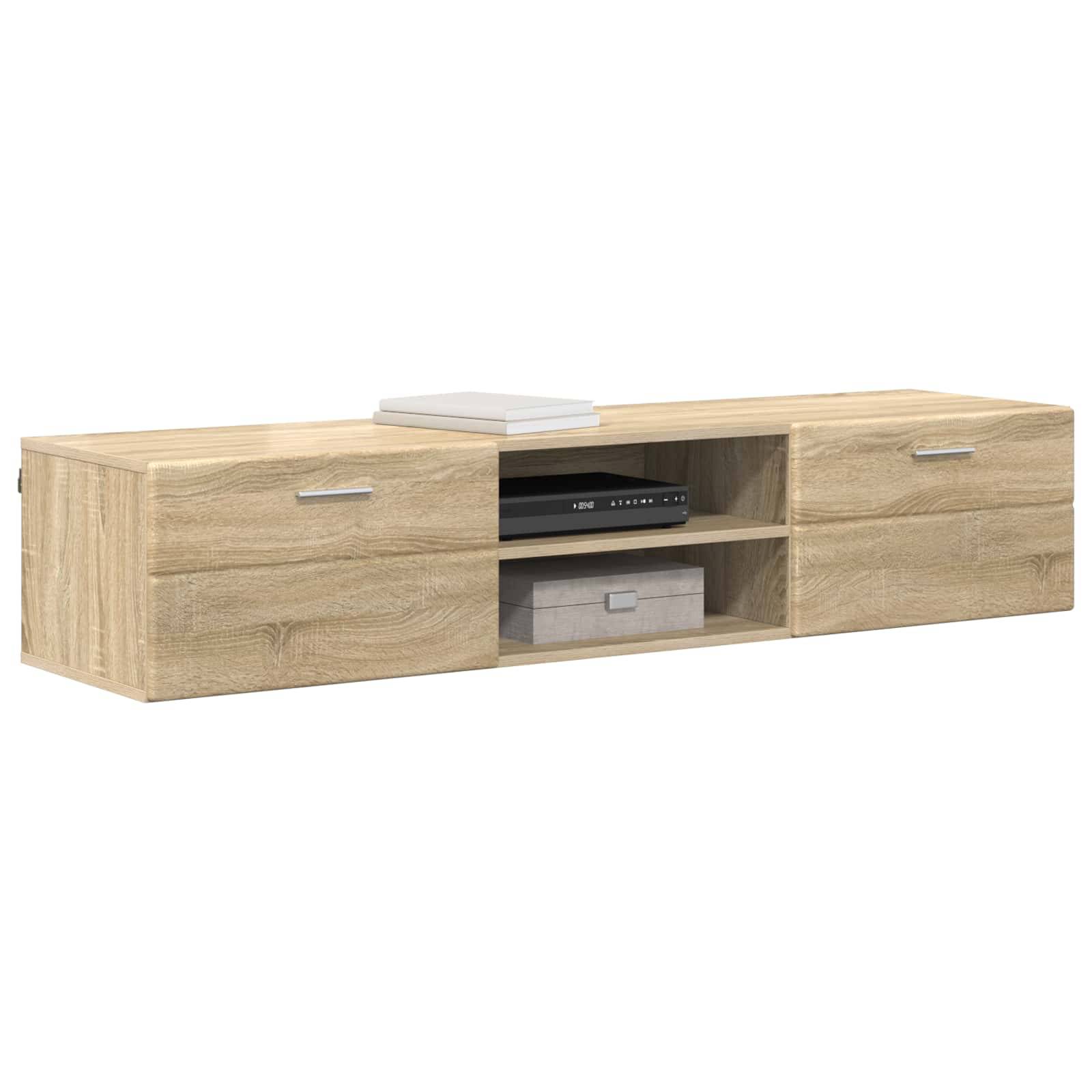 vidaXL Holzschrank Sonoma-Eiche 150 x 39 x 30 cm Holzwerkstoff
