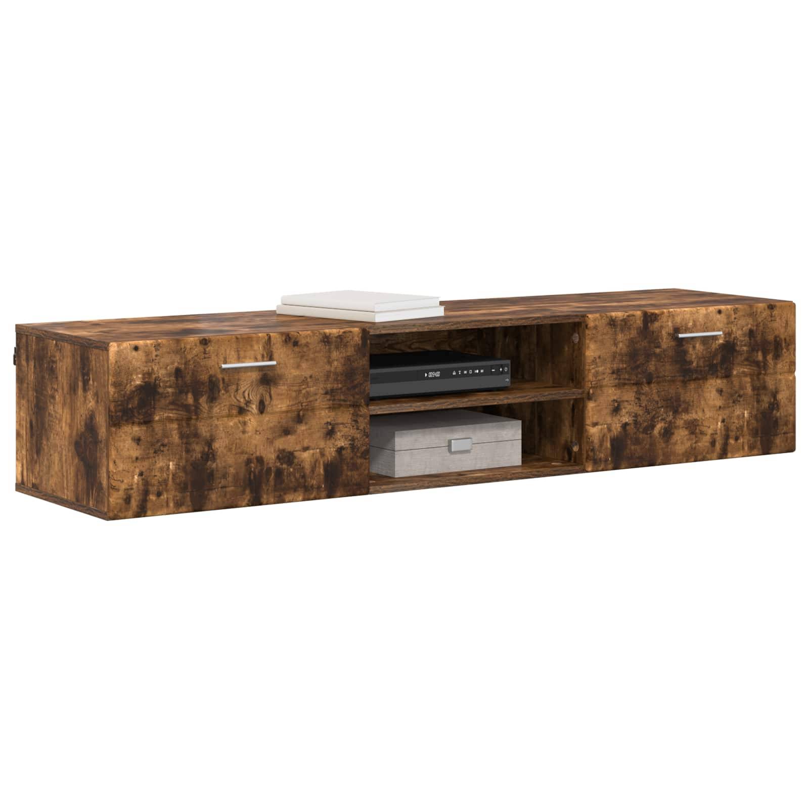 vidaXL Holzschrank Geräucherte Eiche 150 x 39 x 30 cm Holzwerkstoff