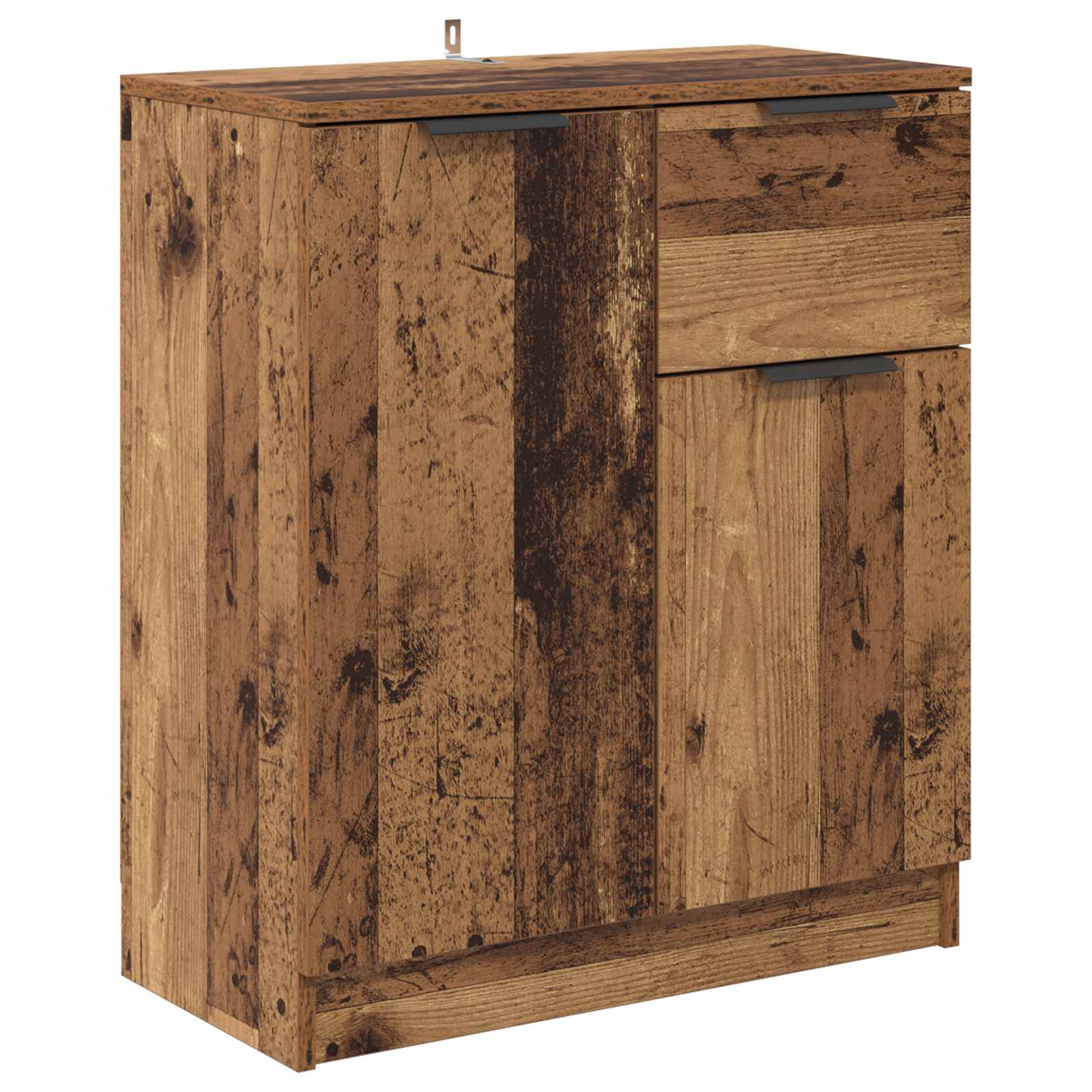 vidaXL Sideboard mit Schubladen Altholz 60 x 30 x 70 cm Holzwerkstoff