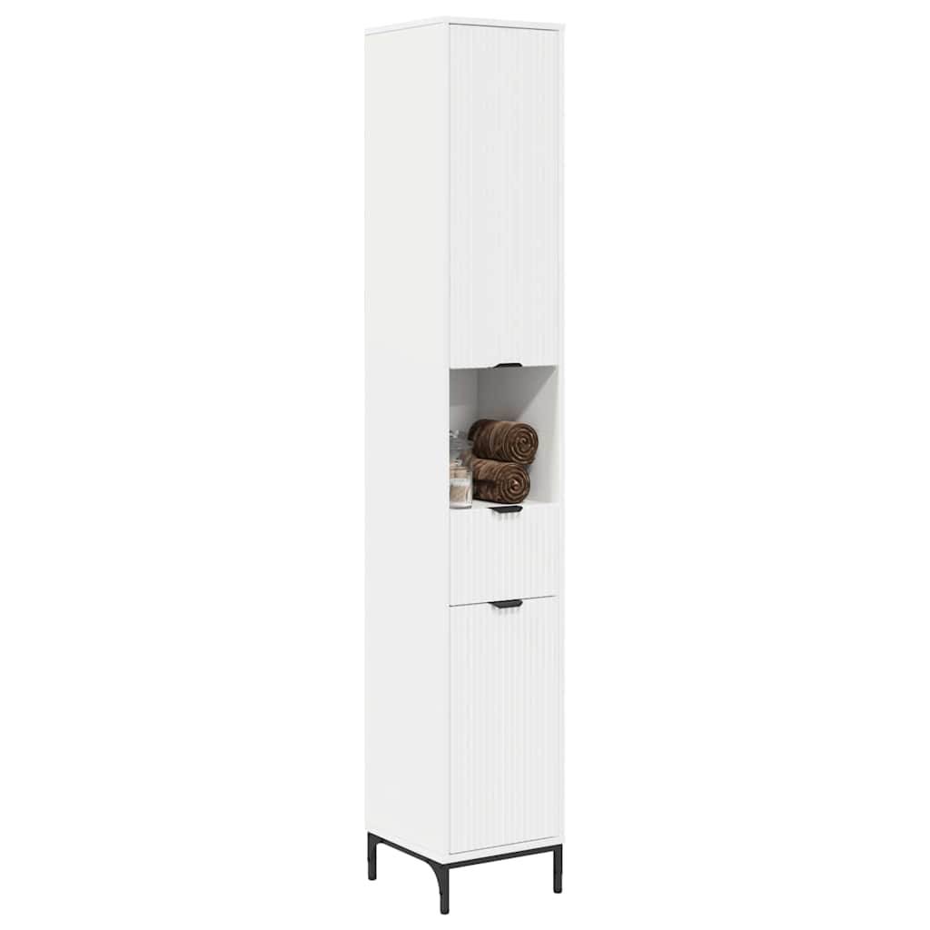 vidaXL Badezimmerschrank mit Schubladen Weiß 31,5 x 33 x 190 cm