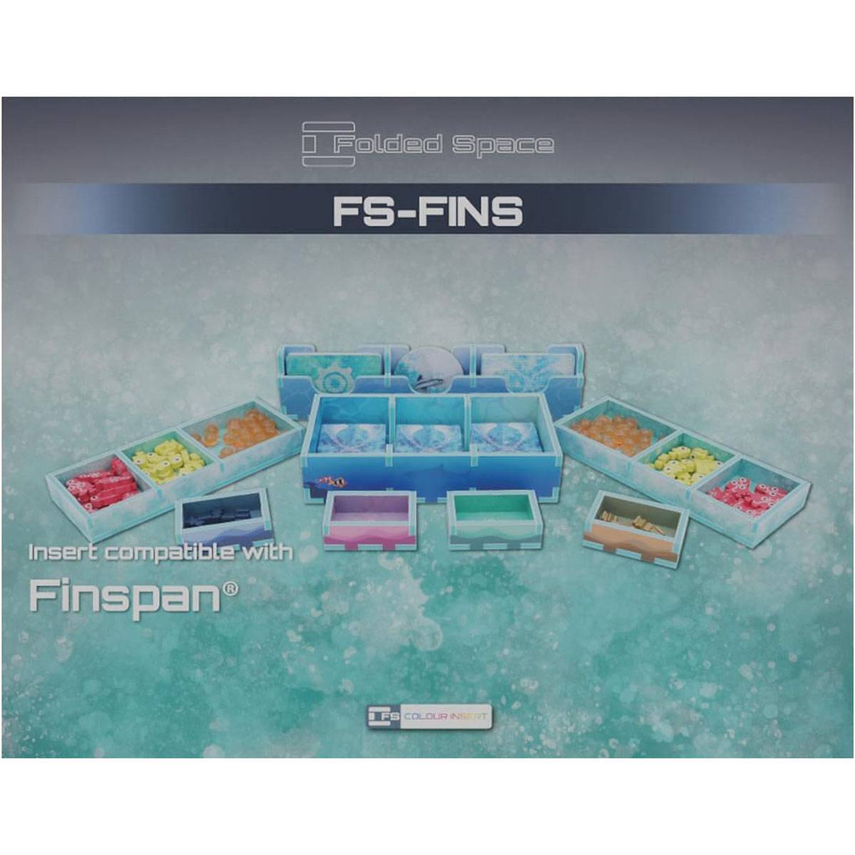 Folded Space Colour Insert Für Finspan / Flossenschlag - Sortiereinsatz