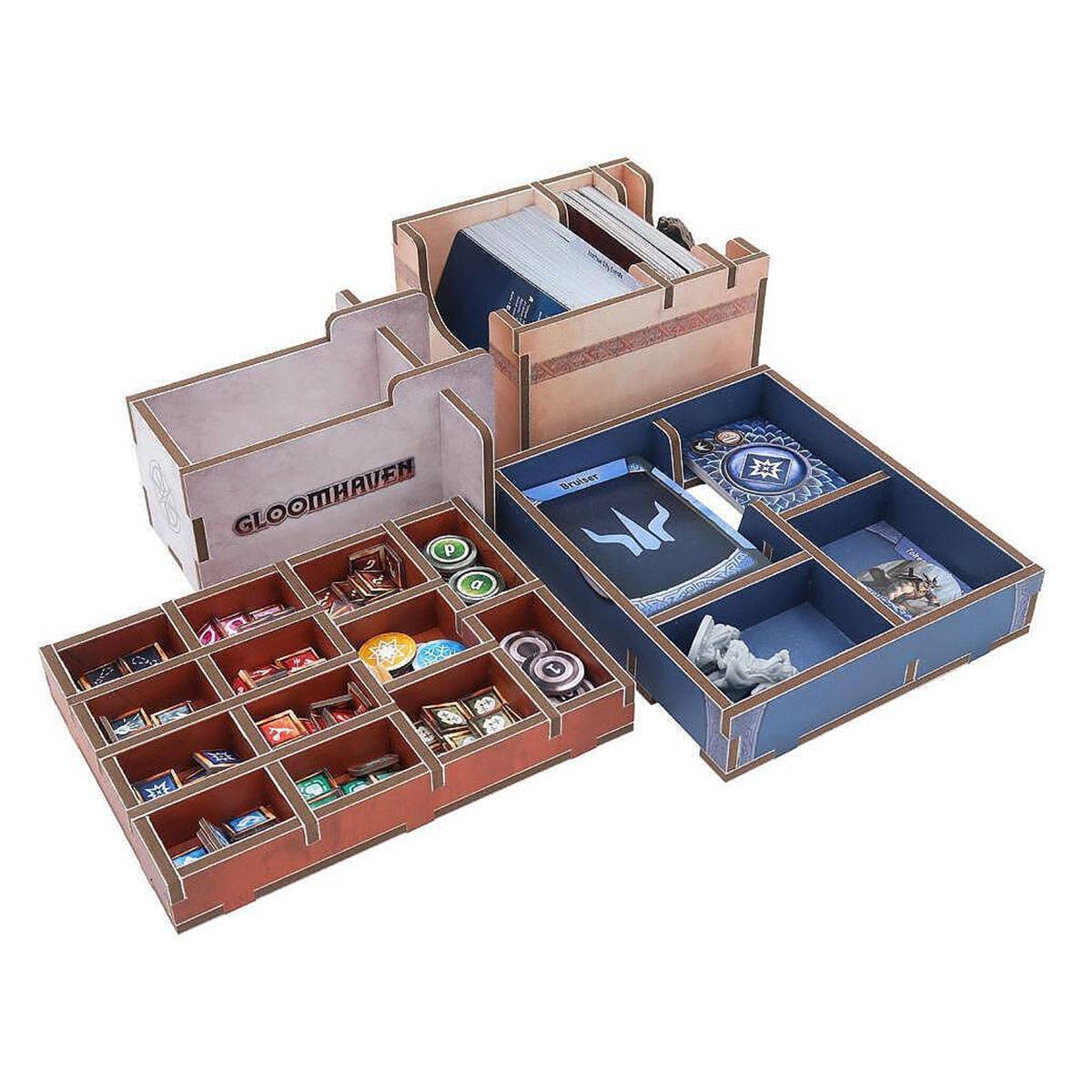 Folded Space Colour Insert Für Gloomhaven Second Edition - Sortiereinsatz