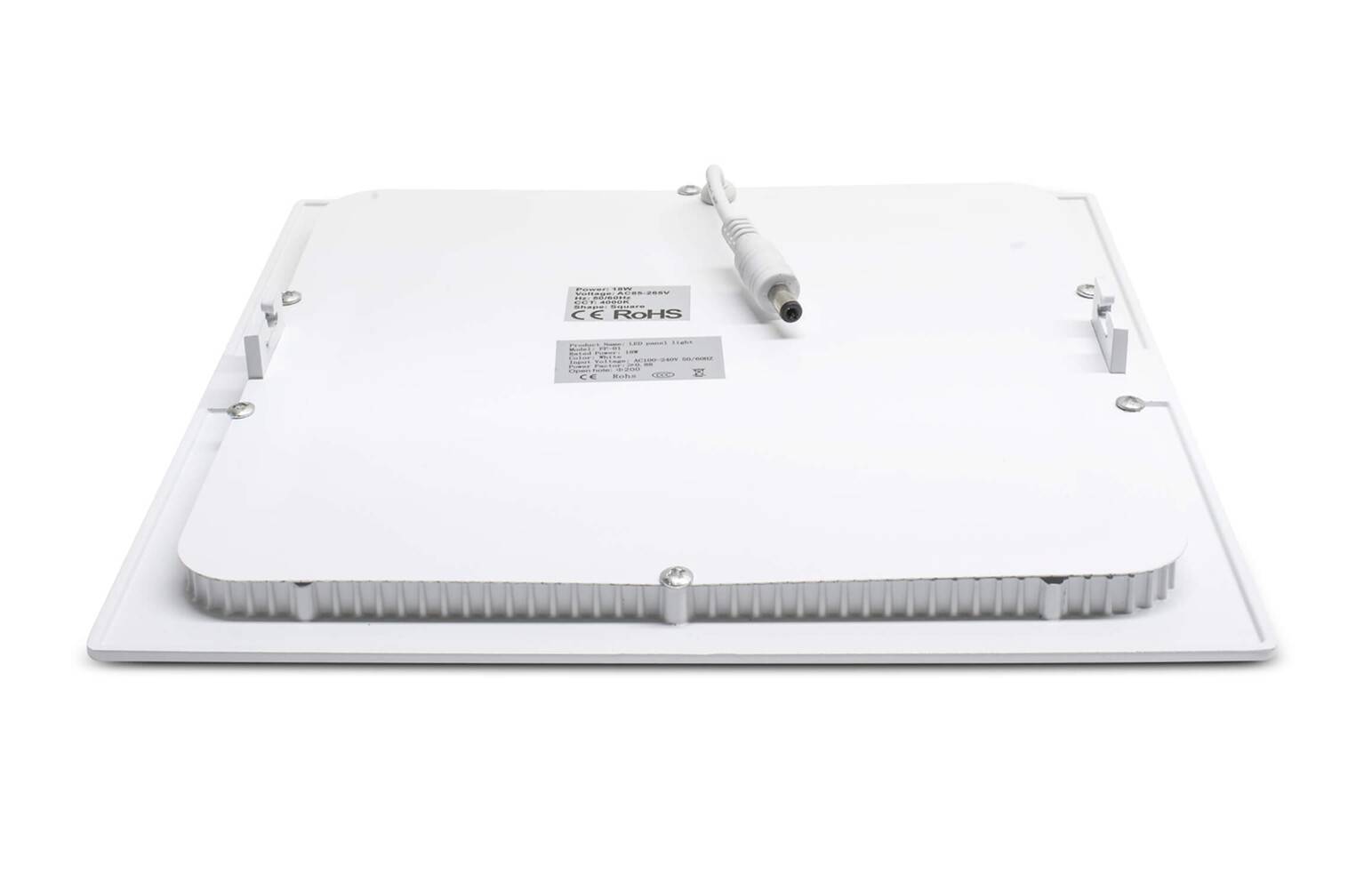 LED Universum LED Panel 18W - quadratisch 22,5 x 22,5 cm - neutralweiß