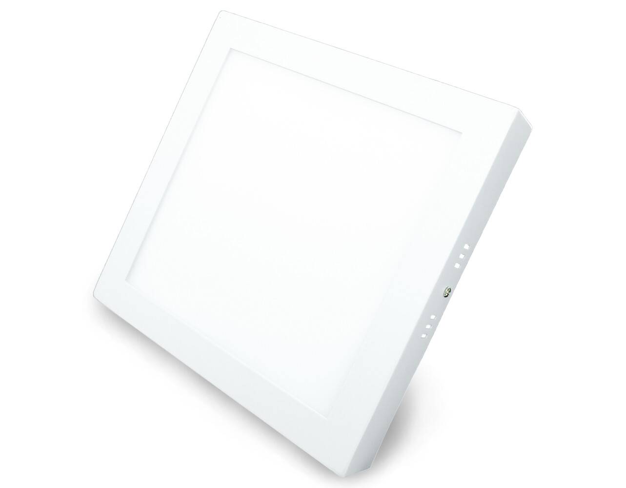 LED Universum LED Panel 18W - aufputz - quadratisch 22,5 x 22,5 cm - warmweiß