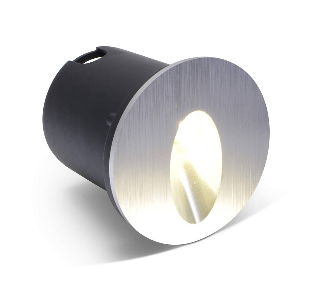 LED Universum LED Einbaustrahler Lohmen warmweiß rund - 1*3W