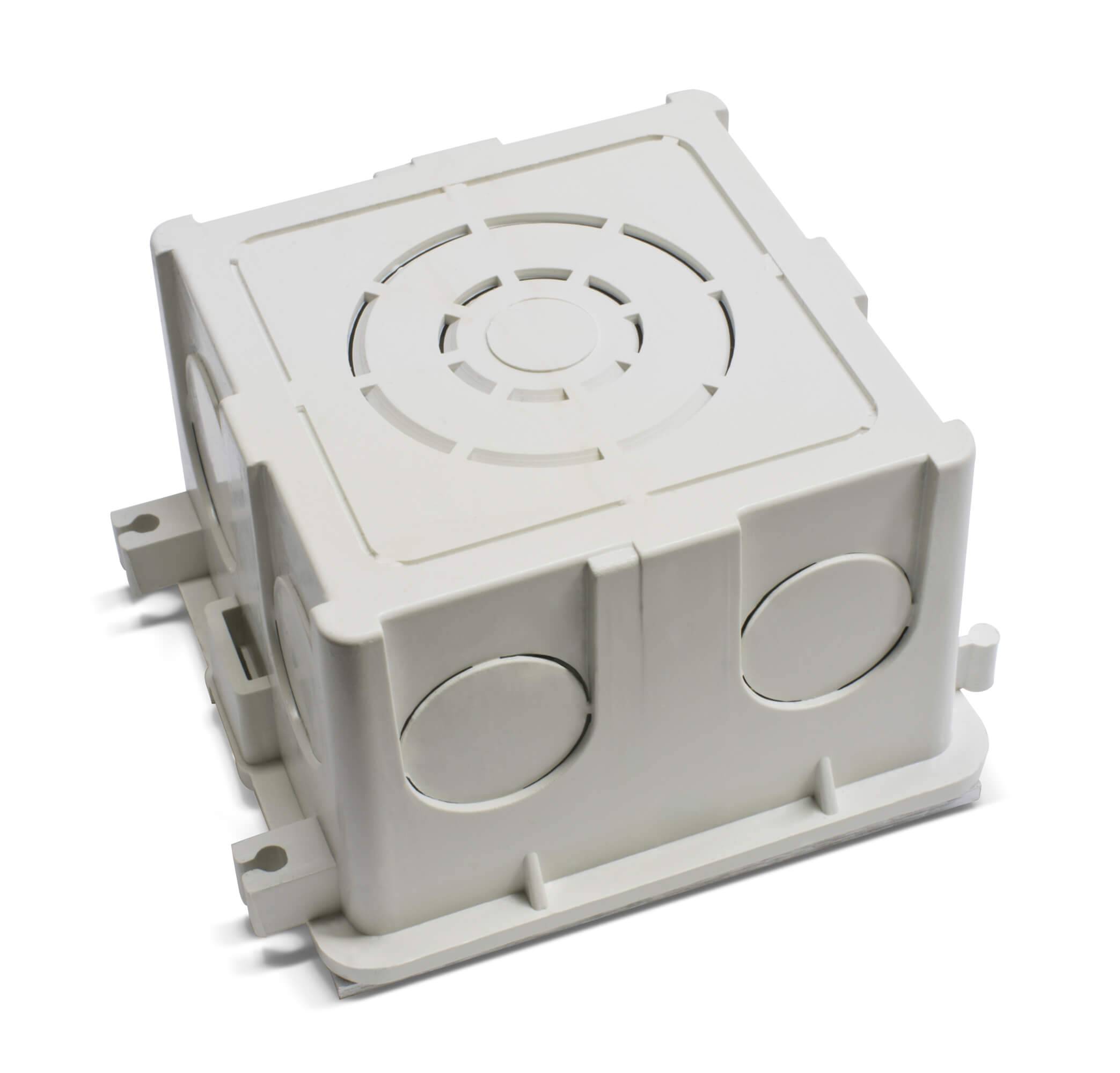 LED Universum LEDU LED-BodeneinbaustrahlerElsnig Quadratisch/Eckig 3W, für außen und innen, IP65,Edelstahl gebürstet und hochwertiges Kunststoffgeh