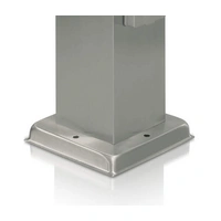 LED Universum LED Wegeleuchte mit 2 Steckdosen silber LED Universum LED Wegeleuchte mit 2 Steckdosen silber