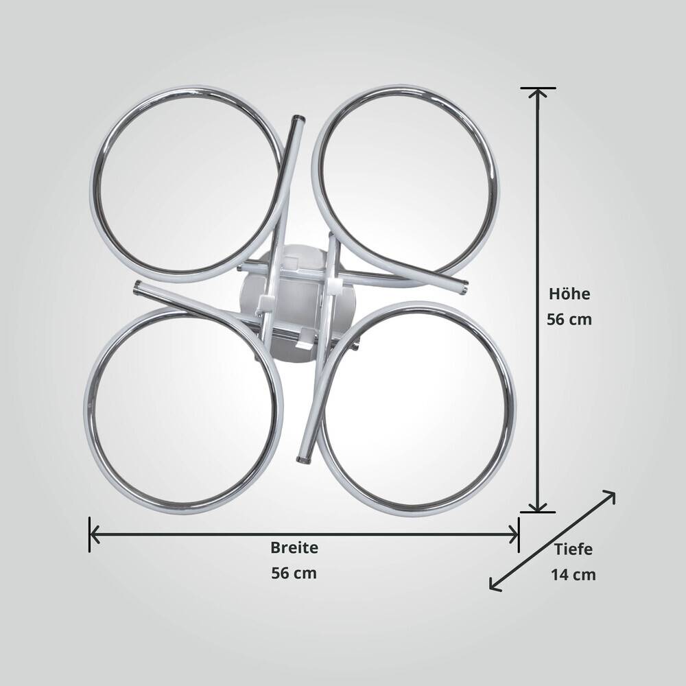 LED Universum LED Deckenleuchte Leaf