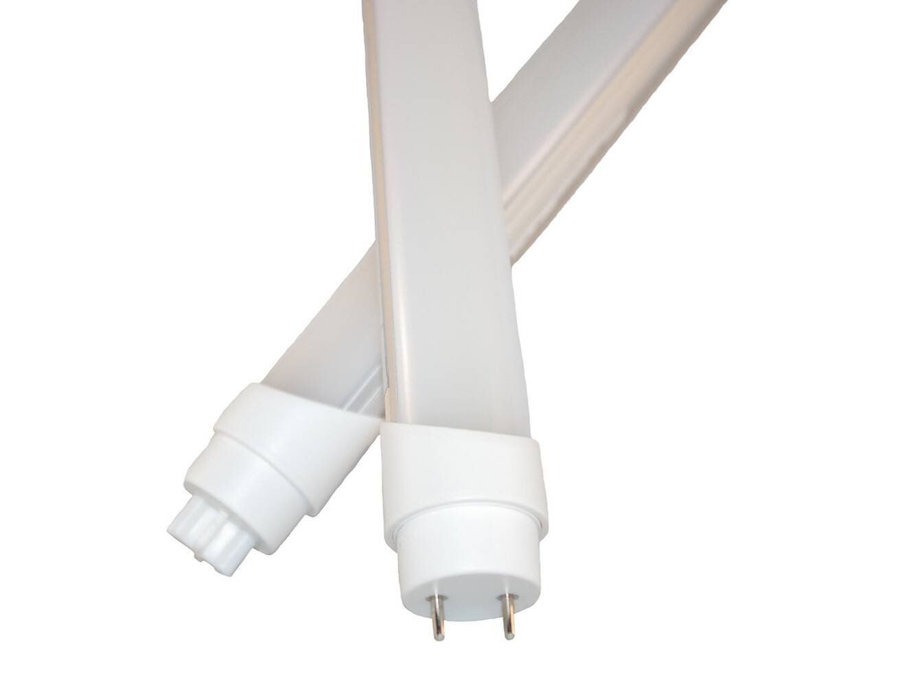 LED Universum LED Leuchtstoff Röhre drehbare endkappen matt - 7W - 700lm - warmweiß (3000K) - 44cm T8 G13 - mit drehbaren Endkappen