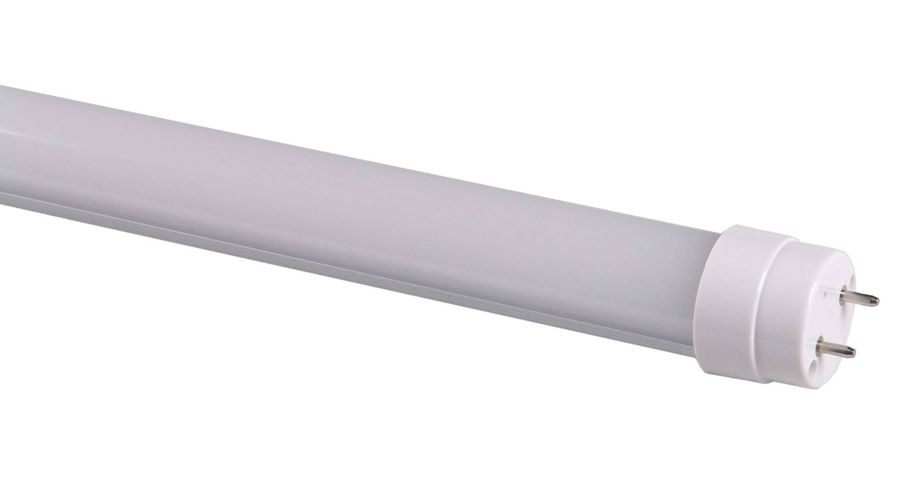 LED Universum LED Leuchtstoff Röhre drehbare endkappen matt - 7W - 700lm - warmweiß (3000K) - 44cm T8 G13 - mit drehbaren Endkappen