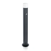 LED Wegeleuchte rund 80cm anthrazit mit Bewegungsmelder inkl. 5,5W E27 G45 LED LED Wegeleuchte rund 80cm anthrazit mit Bewegungsmelder inkl. 5,5W E27 G45 LED