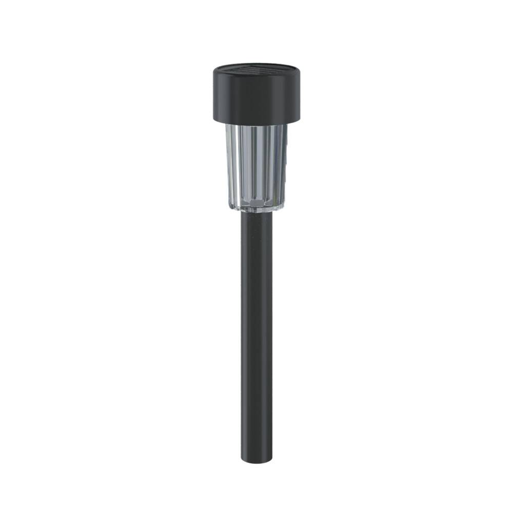 LED Universum LED Solar-Gartenleuchte / Pollerleuchte / Wegeleuchte mit Erdspieß 0,06W 6500K 1,2lm L45xB45xH295mm