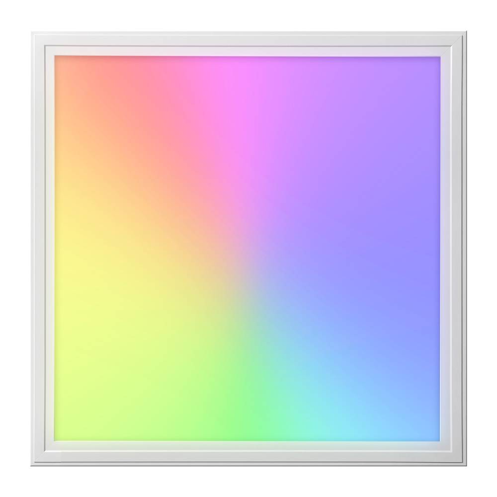 LED Universum LED Panel Einlegeleuchte 62x62cm RGB+CCT 48W 2800-6500K 4200lm UGR≤22 CRI>80 L620xB620xH12mm mit Milight Controller ohne FFB