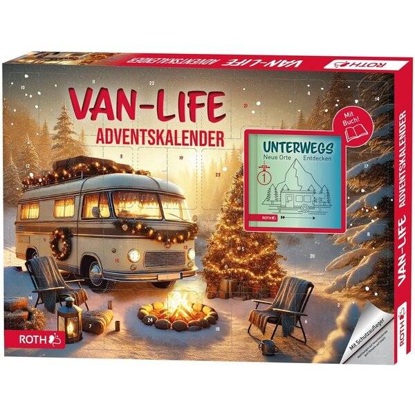 Adventskalender 'Van-Life-Adventskalender' bestückt