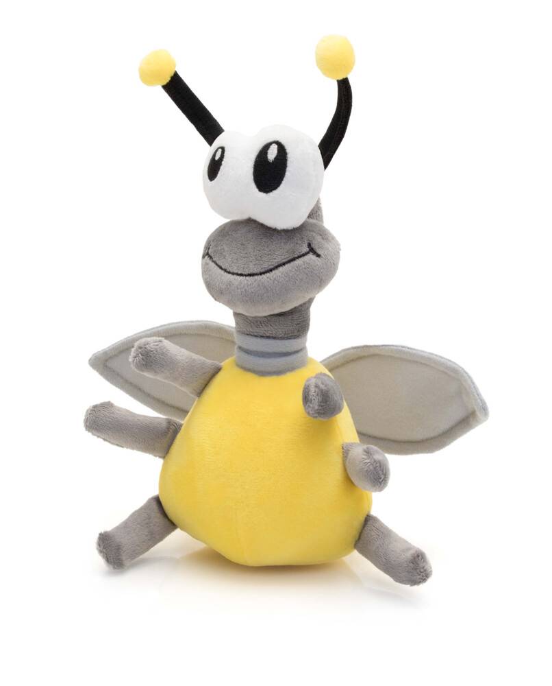 LED Universum Plüschmaskottchen Glühso - Kuscheltier Glühwürmchen für Babies und Kinder ab 0 Jahre Dekra geprüft
