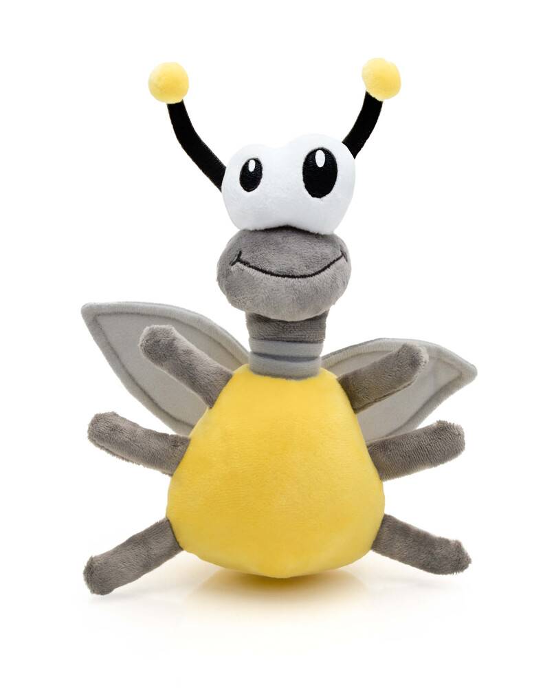 LED Universum Plüschmaskottchen Glühso - Kuscheltier Glühwürmchen für Babies und Kinder ab 0 Jahre Dekra geprüft