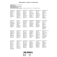 Gartenschlauch 1 Zoll, 25m, flexibel, knickfreier Wasserschlauch Gartenschlauch 1 Zoll, 25m, flexibel, knickfreier Wasserschlauch