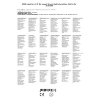 Schlagschraubernuss, Innensechskant Nuss, 1/2 Zoll, H12, Cr-Mo Schlagschraubernuss, Innensechskant Nuss, 1/2 Zoll, H12, Cr-Mo